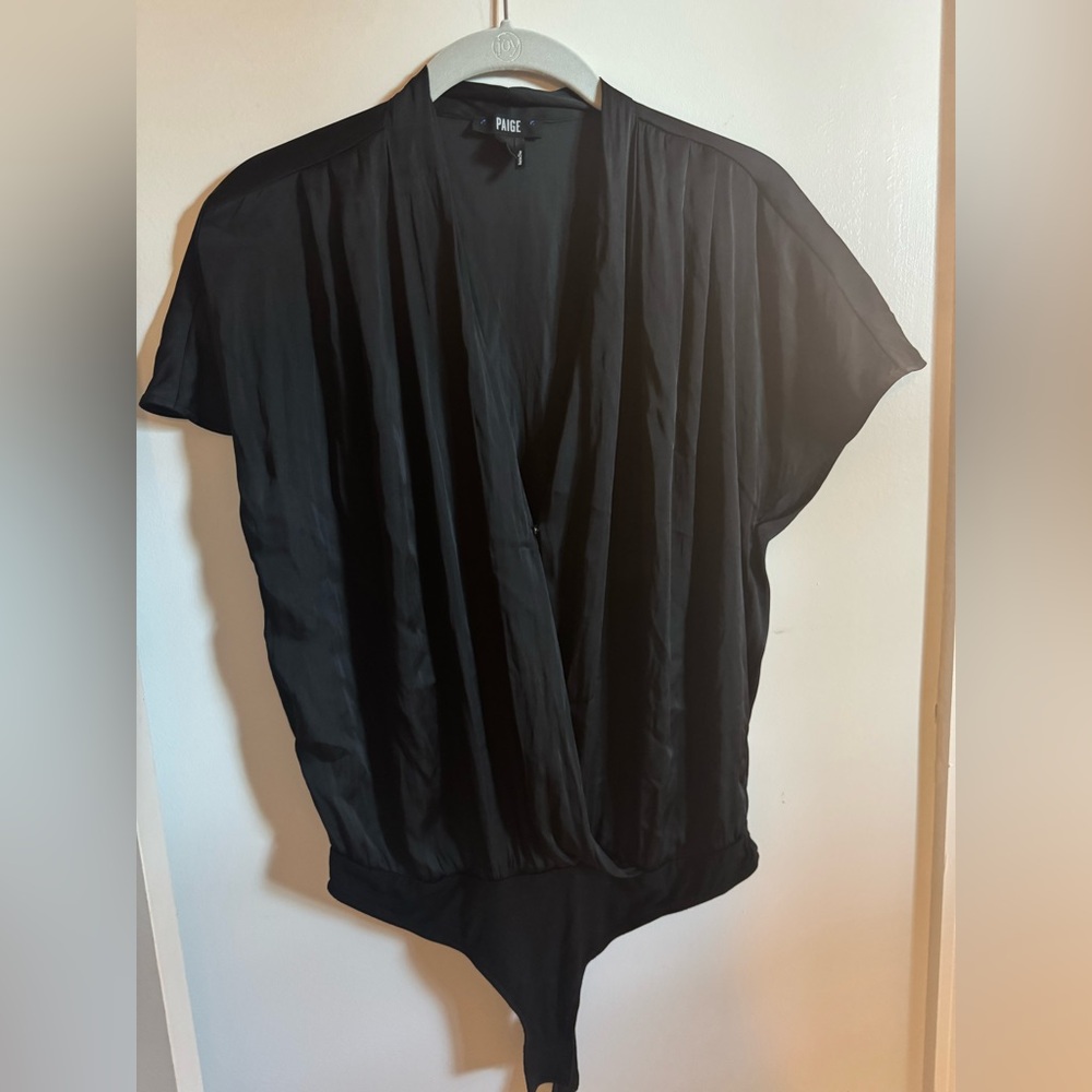 Anthropologie Paige Dijon Bodysuit